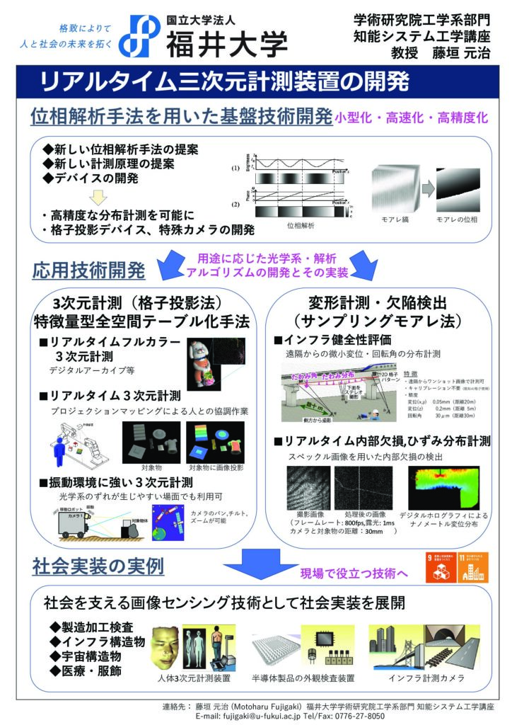 リアルタイム三次元計測装置の開発